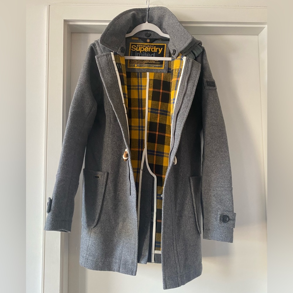 NWOT Superdry Limited Women’s Medium Wool Coat
